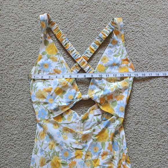 Bec & Bridge Cali Sun Maxi Dress - Size 6 - Picture 9 of 14